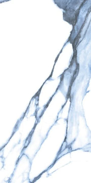 Calacatta Blue 12x24 Polished Marble Look Porcelain Tile
