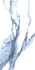 Calacatta Blue 12x24 Polished Marble Look Porcelain Tile