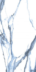 Calacatta Blue 24x48 Matte Marble Look Porcelain Tile
