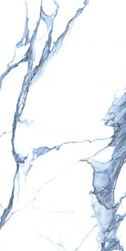 Calacatta Blue 24x48 Matte Marble Look Porcelain Tile