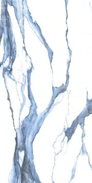 Calacatta Blue 24x48 Matte Marble Look Porcelain Tile