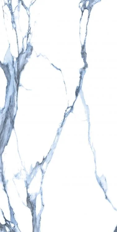 Calacatta Blue 24x48 Matte Marble Look Porcelain Tile
