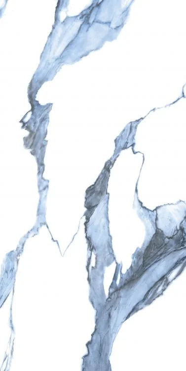 Calacatta Blue 24x48 Matte Marble Look Porcelain Tile
