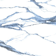 Calacatta Blue 48x48 Matte Marble Look Porcelain Tile