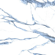 Calacatta Blue 48x48 Polished Marble Look Porcelain Tile