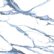 Calacatta Blue 48x48 Polished Marble Look Porcelain Tile