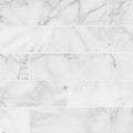 Calacatta Cressa 4x12 Honed Marble Subway Tile