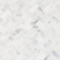 Calacatta Cressa Herringbone Pattern Honed Marble Mosaic Tile
