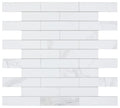 Calacatta Dorado 3x12 Bullnose Matte Marble Look Porcelain Trim