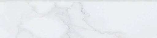 Calacatta Dorado 3x12 Bullnose Matte Marble Look Porcelain Trim