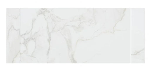 Calacatta Dorado 3x12 Bullnose Matte Marble Look Porcelain Trim