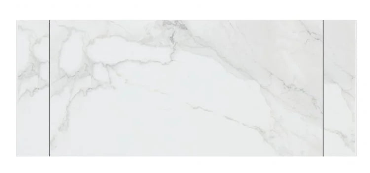 Calacatta Dorado 3x12 Bullnose Polished Marble Look Porcelain Trim