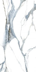 Calacatta Fantasy Acqua 24x48 Polished Marble Look Porcelain Tile