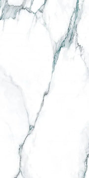 Calacatta Fantasy Green 24x48 Polished Marble Look Porcelain Tile