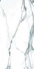 Calacatta Fantasy Green 24x48 Polished Marble Look Porcelain Tile