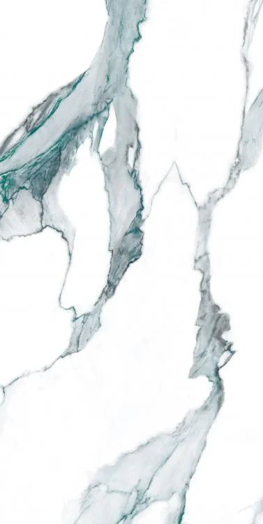 Calacatta Fantasy Green 24x48 Polished Marble Look Porcelain Tile