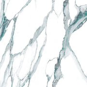 Calacatta Fantasy Green 48x48 Polished Marble Look Porcelain Tile
