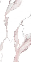 Calacatta Fantasy Pink 24x48 Polished Marble Look Porcelain Tile
