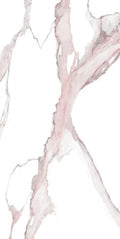 Calacatta Fantasy Pink 24x48 Polished Marble Look Porcelain Tile