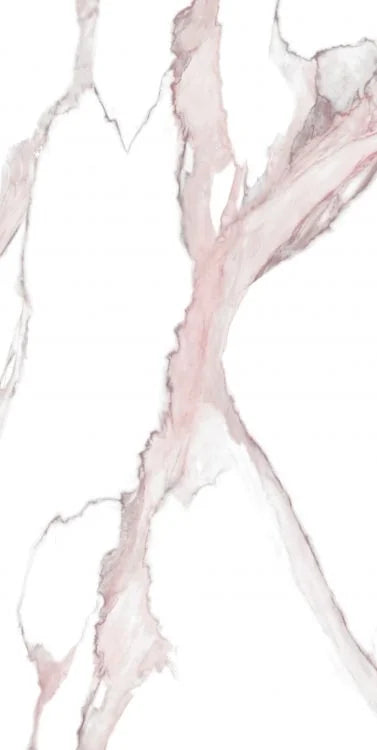 Calacatta Fantasy Pink 24x48 Polished Marble Look Porcelain Tile