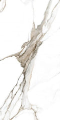 Calacatta Fantasy Topo 24x48 Polished Marble Look Porcelain Tile