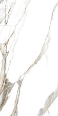 Calacatta Fantasy Topo 24x48 Polished Marble Look Porcelain Tile
