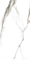 Calacatta Fantasy Topo 24x48 Polished Marble Look Porcelain Tile