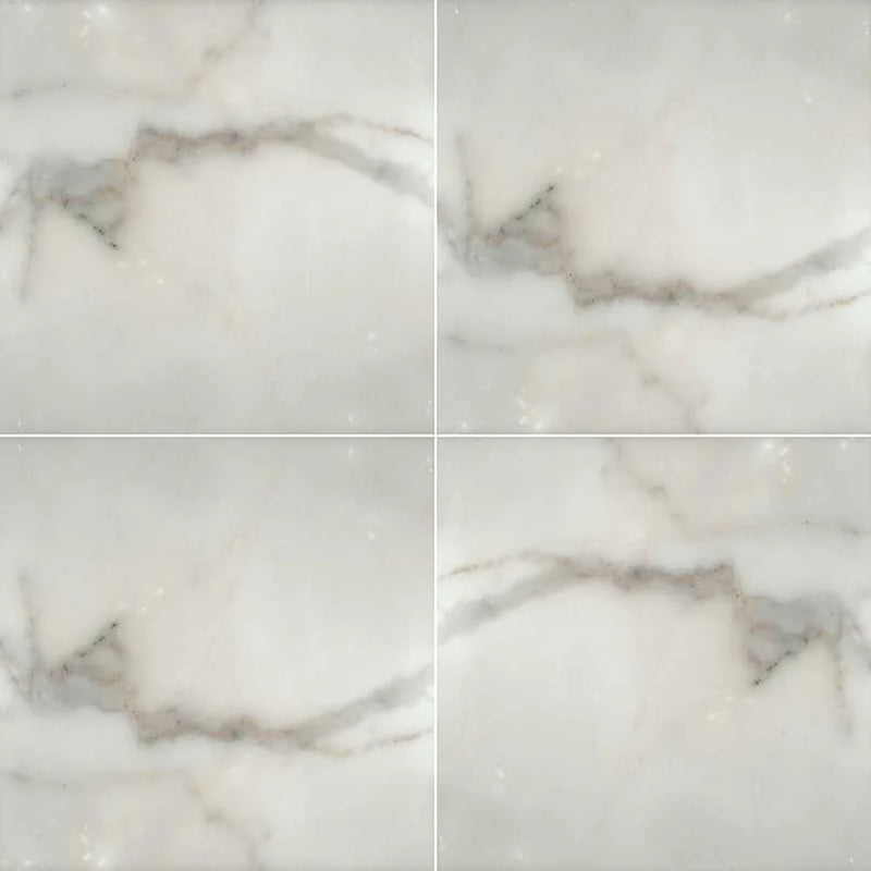 Calacatta Gold 12x12 Honed Marble Tile