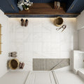 Calacatta Gold 12x12 Honed Marble Tile — Mudroom floor
