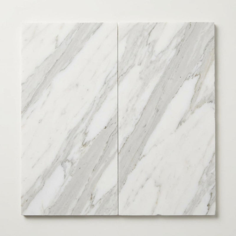 Calacatta Gold 12x24 Honed Marble Tile close-up