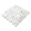 Calacatta Gold 1" Hexagon Polished Marble Mosaic Tile