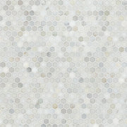Calacatta Gold 1" Hexagon Polished Marble Mosaic Tile