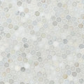 Calacatta Gold 1" Hexagon Polished Marble Mosaic Tile
