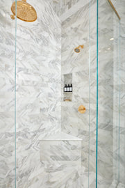 Calacatta Gold 4x16 Honed Marble Tile