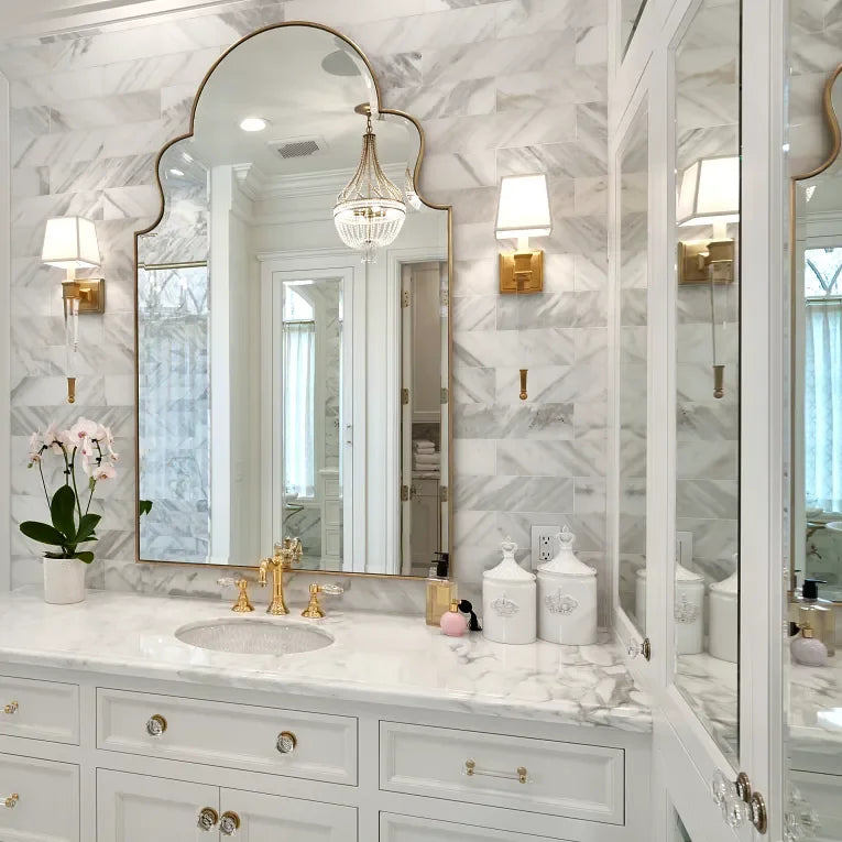 Calacatta Gold 4x16 Honed Marble Tile