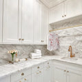 Calacatta Gold 4x16 Honed Marble Tile
