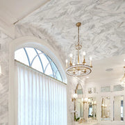 Calacatta-gold-2x2-hexagon-honed-marble-mosaic