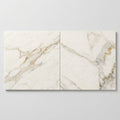 Calacatta Gold (Italian) Marble 24x24 Honed Tile close-up