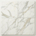Calacatta Gold Marble Tile 18x18 Honed close-up