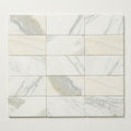 Calacatta Gold Marble Tile 3x6 Honed close-up
