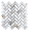 Calacatta Gold Mini Brick Polished Marble Mosaic