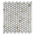 Calacatta Gold Mini Brick Polished Marble Mosaic
