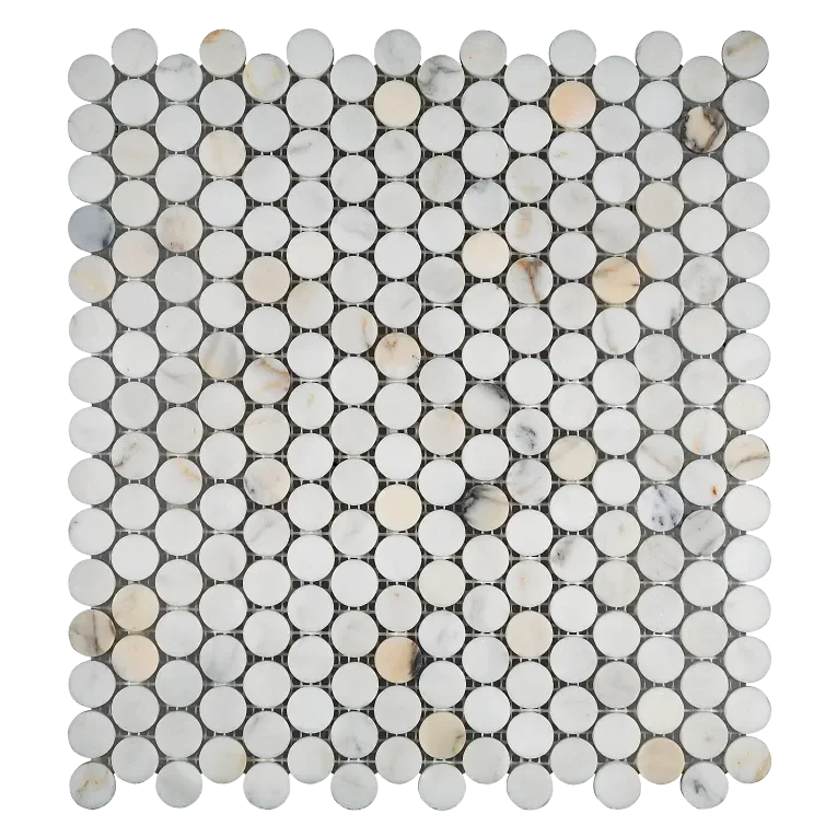 Calacatta Gold Mini Brick Polished Marble Mosaic