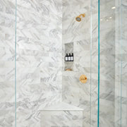 Calacatta Gold Mini Brick Polished Marble Mosaic