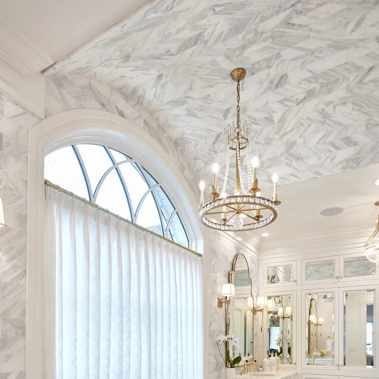 Calacatta Gold Mini Brick Polished Marble Mosaic