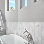 Calacatta Gris 4x16x3/8 Honed Marble Tile