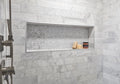 Calacatta Gris 4x16 Split Face Marble Tile