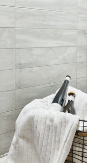 Calacatta Gris 4x16x3/8 Honed Marble Tile