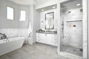 Calacatta Gris 4x16 Split Face Marble Tile