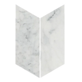 Calacatta Gris Large Chevron Honed Marble Mosaic